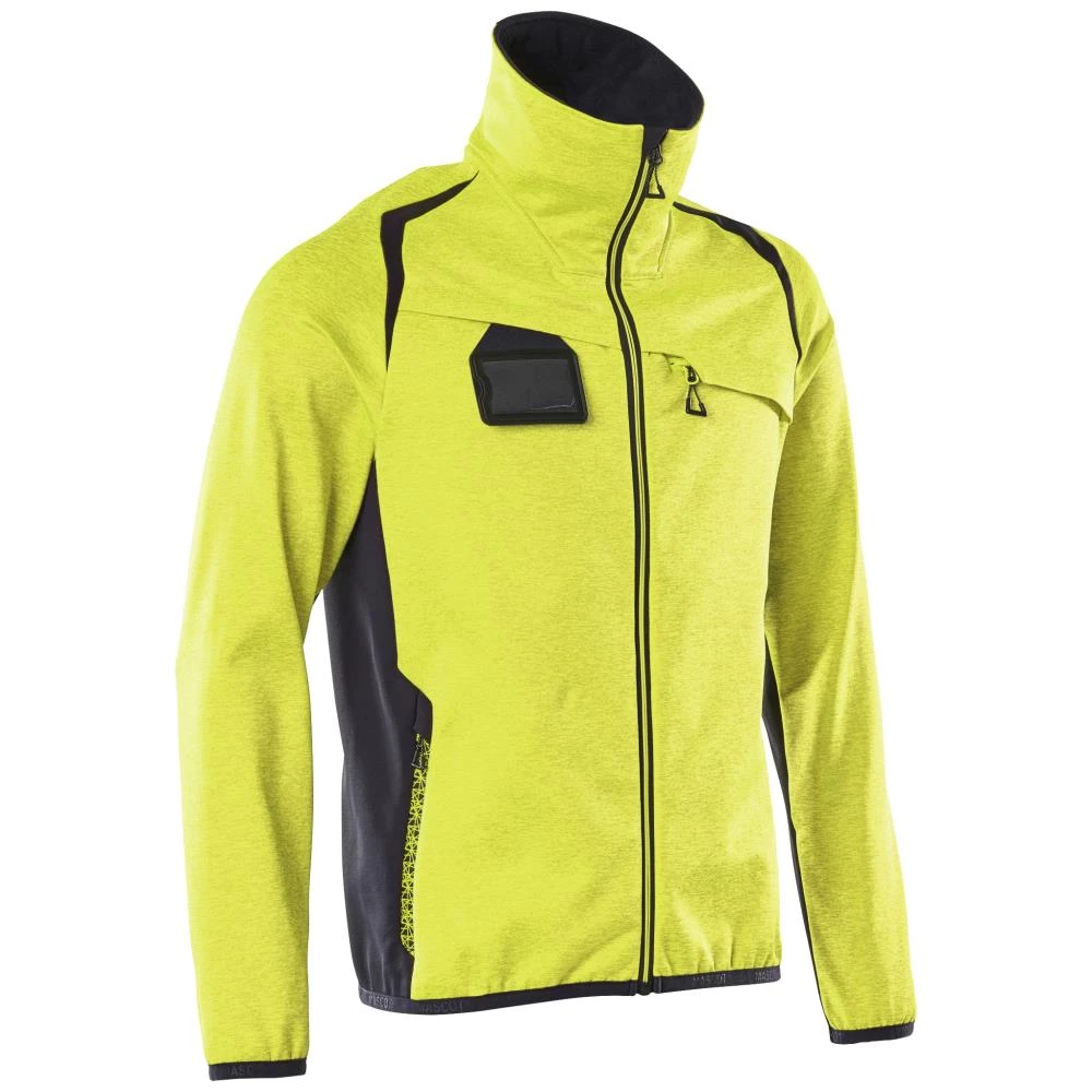 Accelerate Safe fleecetrøje m/lynlås hi-vis Accelerate Safe fleecetrøje m/lynlås hi-vis