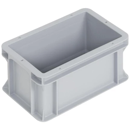 WEZ LogiLine eurokasse fb grå 300×200×145mm 5,5ltr