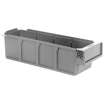PPS 3001 lagerkasse grå 300×94×80mm 1,4ltr