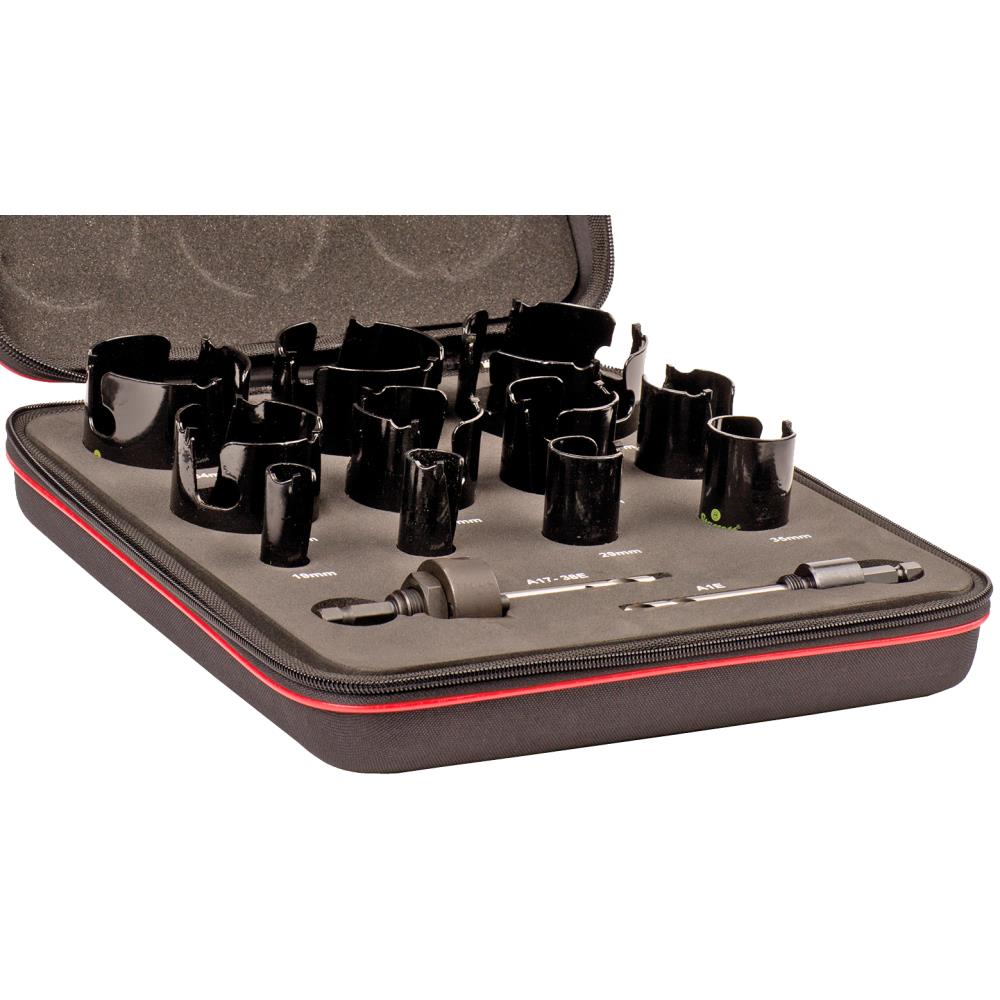 Starrett hulsavsæt MP hårdmetal 19-76 mm pk/11 Starrett hulsavsæt MP hårdmetal 19-76 mm pk/11