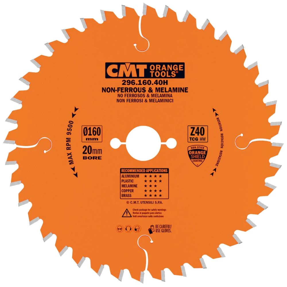 CMT rundsavklinge 296 HM-skær CMT rundsavklinge 296 HM-skær