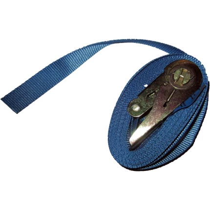 Surring 25mm u/krog blå 500kg 6,5m