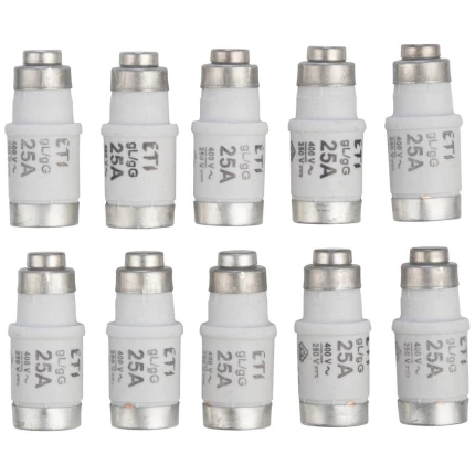 Sikring Neozed D02 20A, 5stk