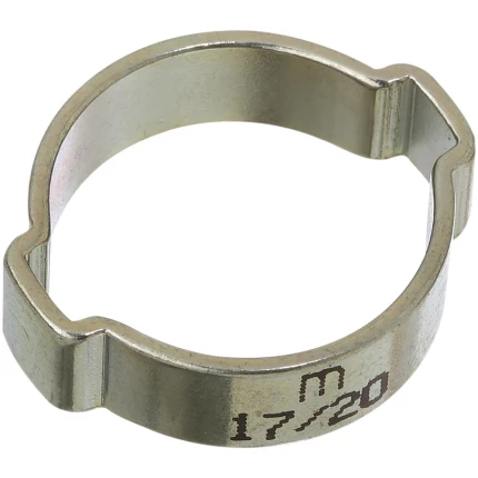 Øreklemme m/2ører galv. 11-13mm