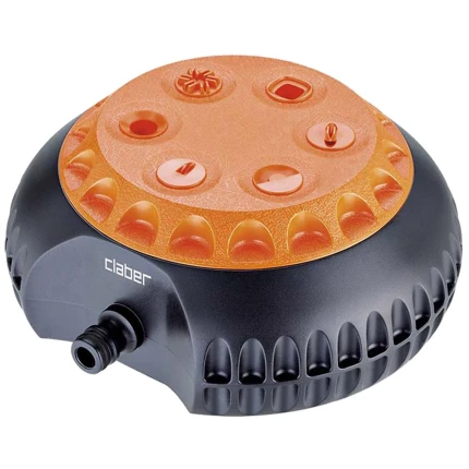 Claber havesprinkler, 6 stråletyper, dækker 70kvm