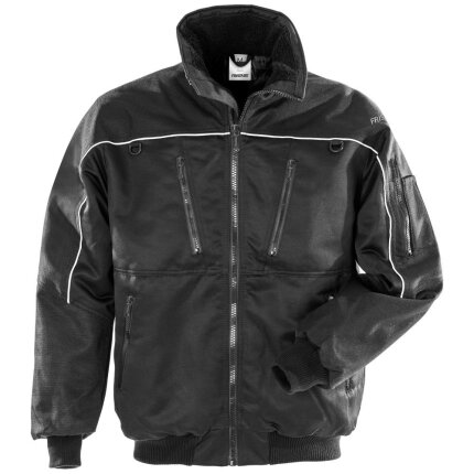 Pilot vinterjakke quiltet foer 464 mørk marine 3XL