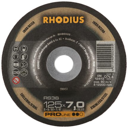 Rhodius Proline RS38 skrubskive