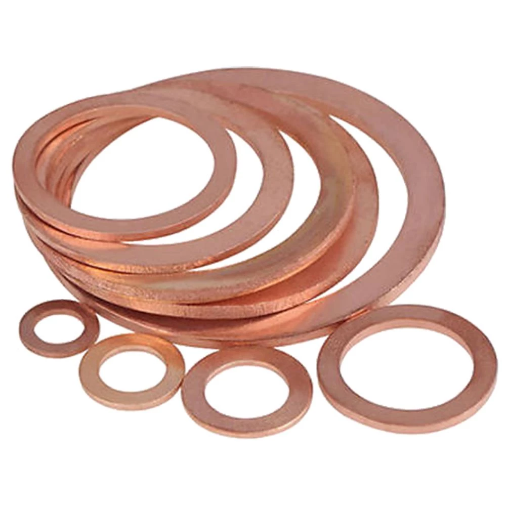 Kobberskive 25×30×2mm Kobberskive 25×30×2mm