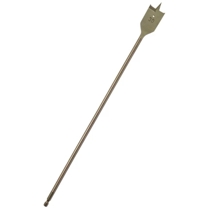 Fladbor 1/4″ 6kt skaft 30×400mm