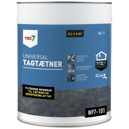 Tec7 WP7-101 universal tagtætner, 4 ltr