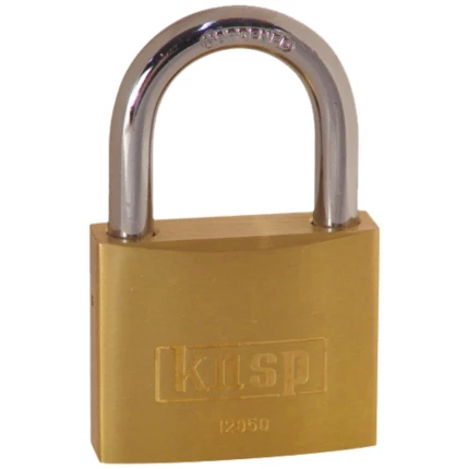 Kasp hængelås 60mm messing K12060D