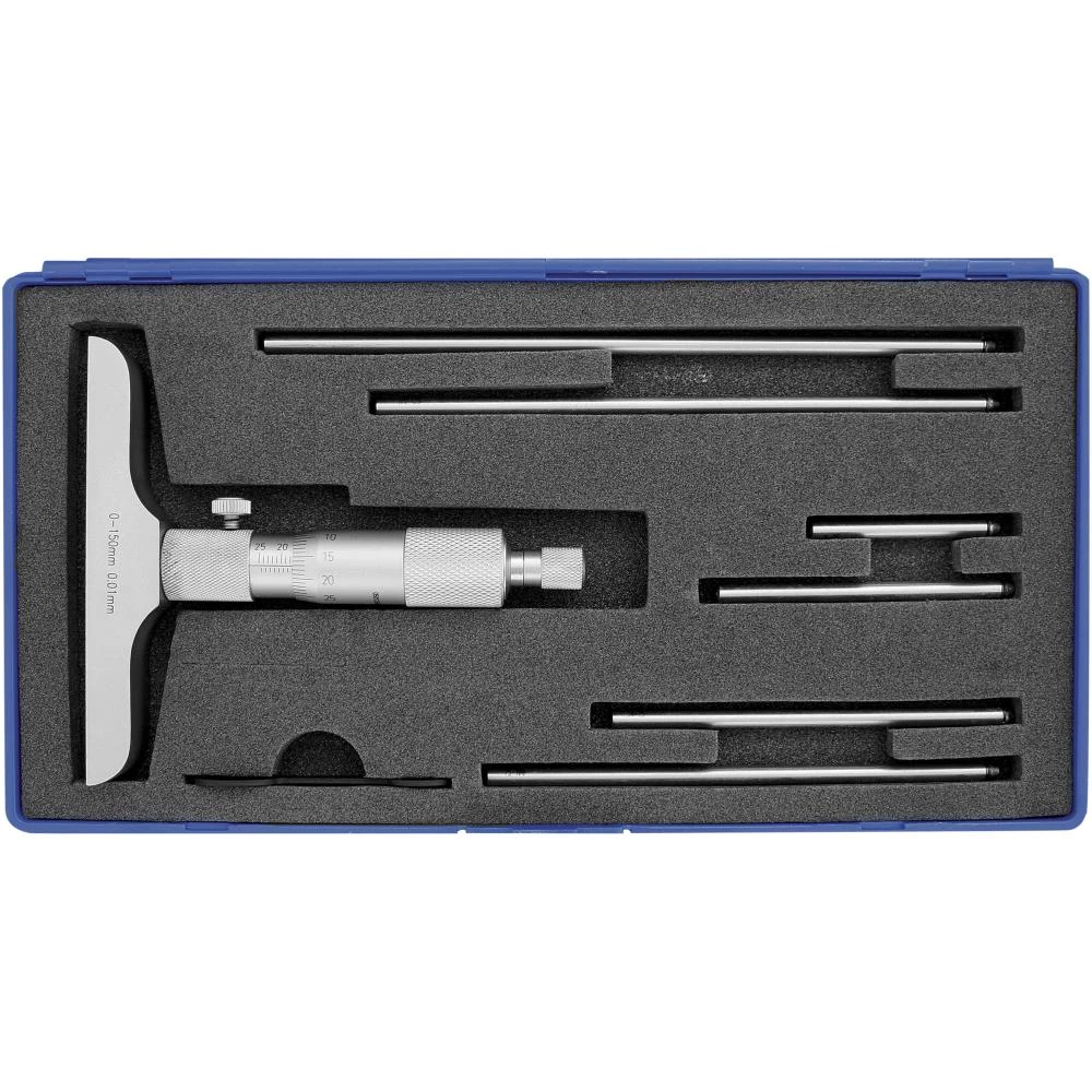 Dybdemålingsmikrometer 0-150mm Dybdemålingsmikrometer 0-150mm