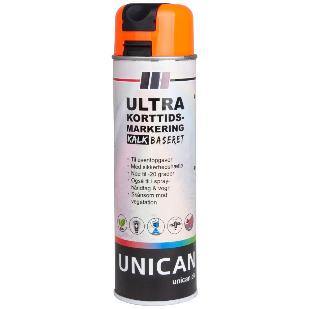 Unican Ultra markérspray orange 500ml Unican Ultra markérspray orange 500ml