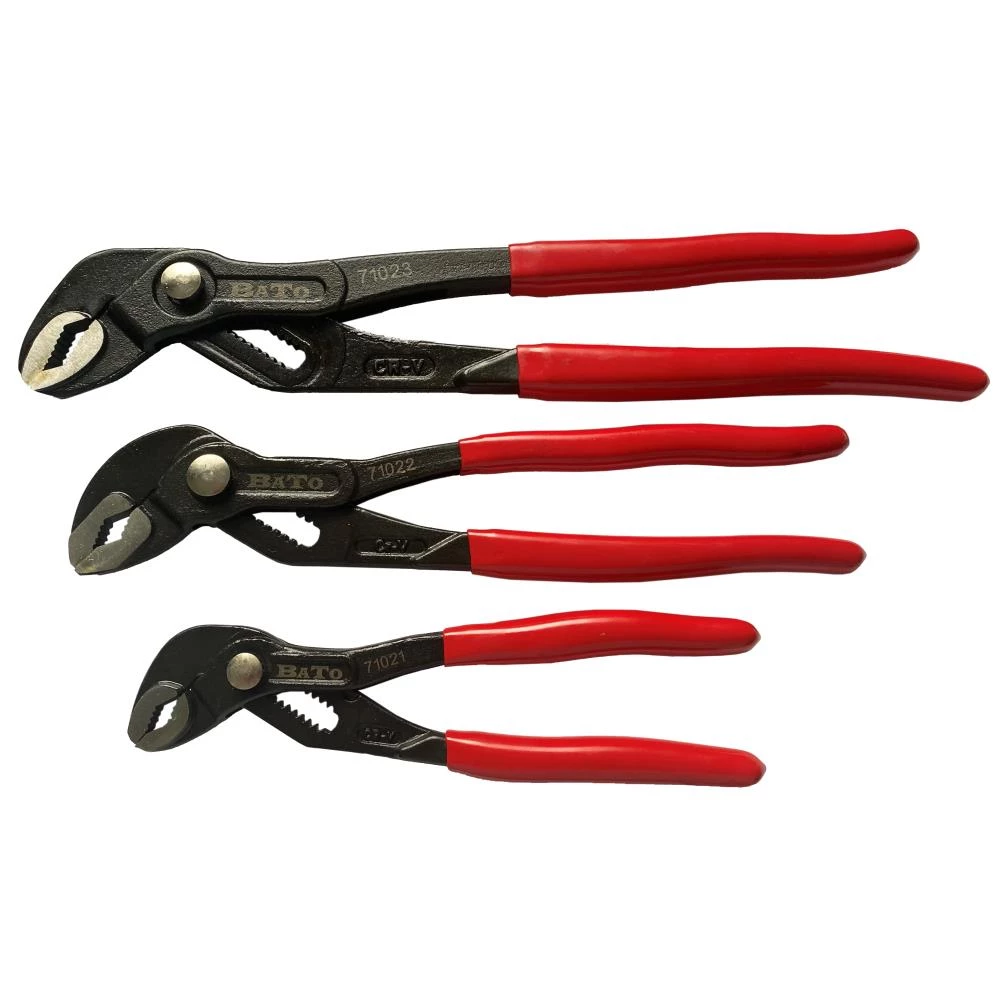 Vandpumpetænger Quick 175+250+300 mm sæt/3 stk Vandpumpetænger Quick 175+250+300 mm sæt/3 stk