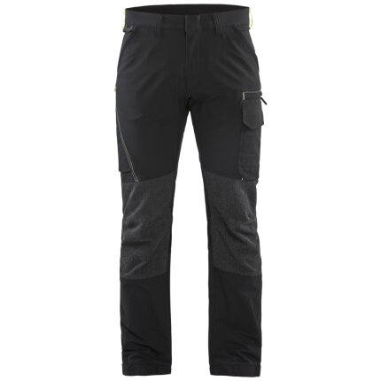 Servicebuks 1422 4-vejs stretch sort/mørk grå C148