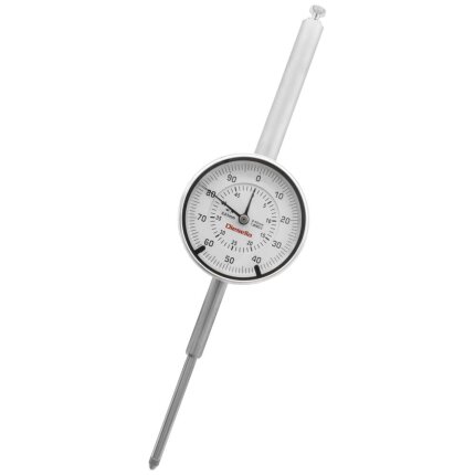 Måleur 0-50×0,01mm, tolerancepile & værkcertifikat