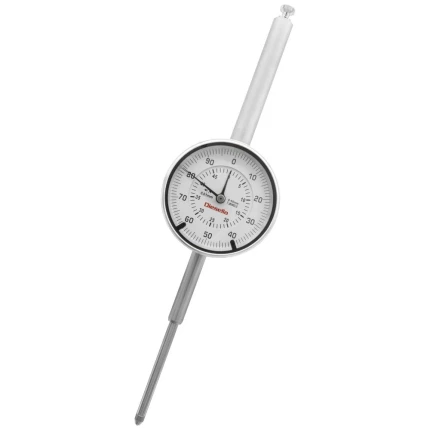 Måleur 0-50×0,01mm, tolerancepile & værkcertifikat