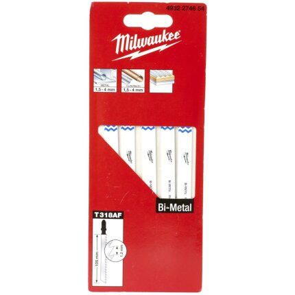 Stiksavblad T318AF 105/1,2mm pk/5