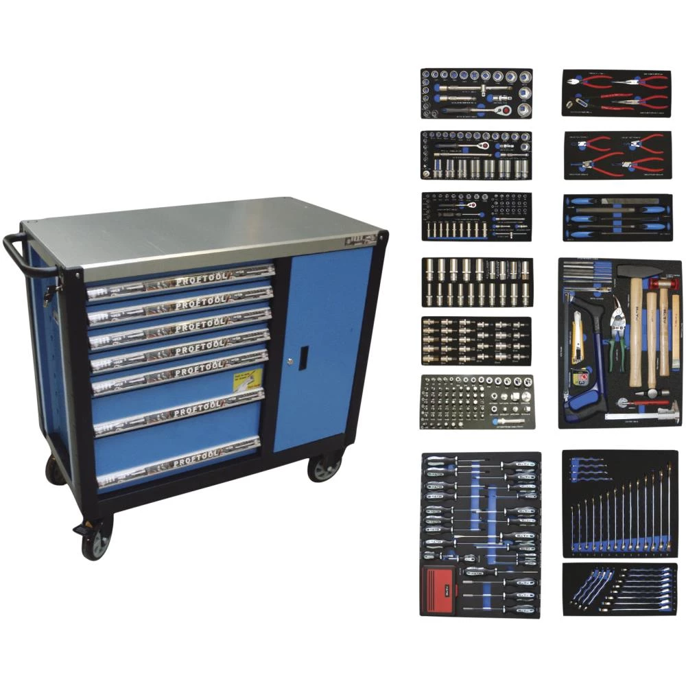 Værktøjsvogn XXL 9147 442 dele Værktøjsvogn XXL 9147 442 dele