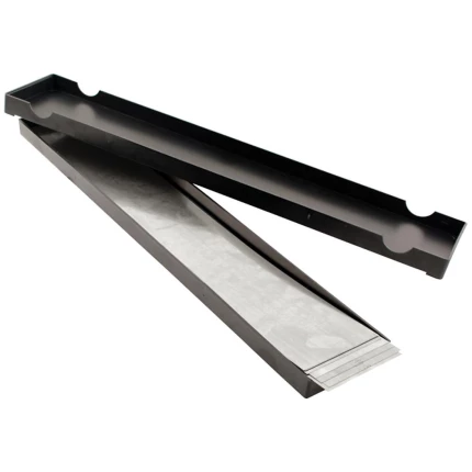 Søgerstål i ark 50×300mm, 0,09mm, 10stk