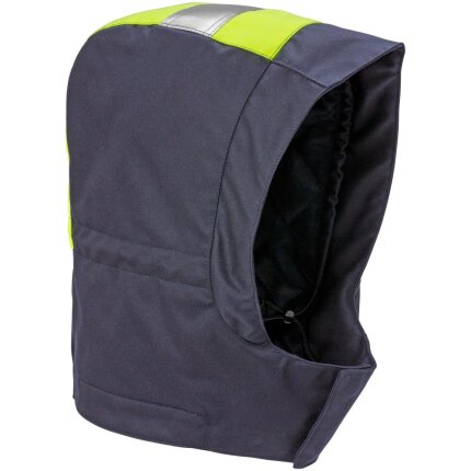 Flamstat vinterhætte gul/marine S