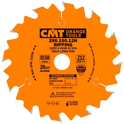 CMT rundsavklinge 285 HM-skær fintandet