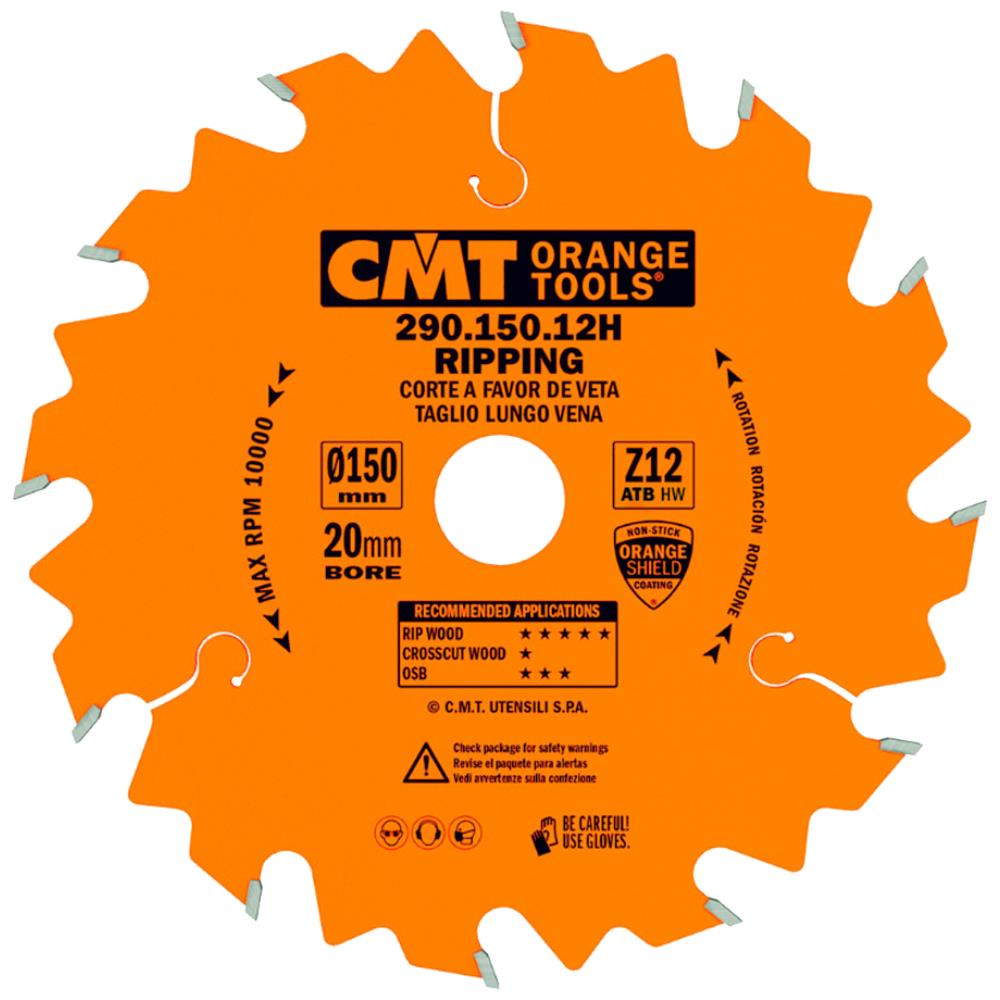 CMT rundsavklinge 290 HM-skær CMT rundsavklinge 290 HM-skær
