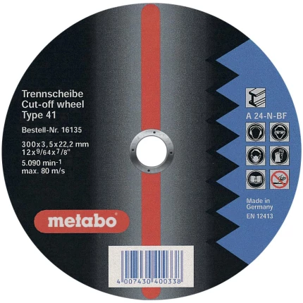 Metabo Skæreskive 300×3,5×25,4 mm t/metal