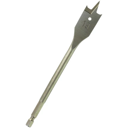 Fladbor 1/4″ 6kt skaft 19×152mm