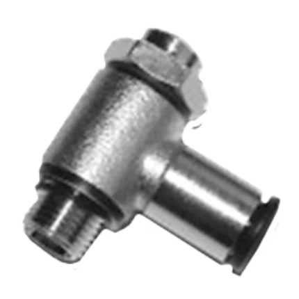 Vinkel drejelig Push-in metrisk × tomme udv. gevind