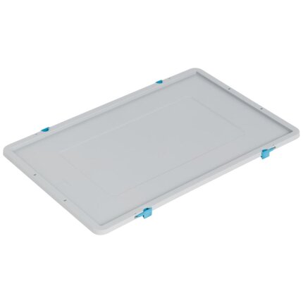 WEZ låg m/drejelåse t/eurokasse 600×400×10mm