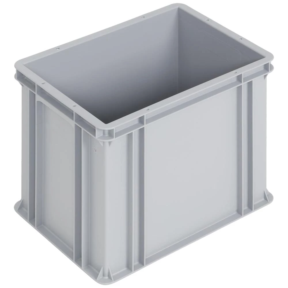 WEZ LogiLine eurokasse fb grå 400×300×320mm 27ltr WEZ LogiLine eurokasse fb grå 400×300×320mm 27ltr