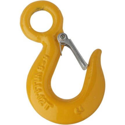 Øje lastekrog m/pal kl.8 gul 13mm 5,3T