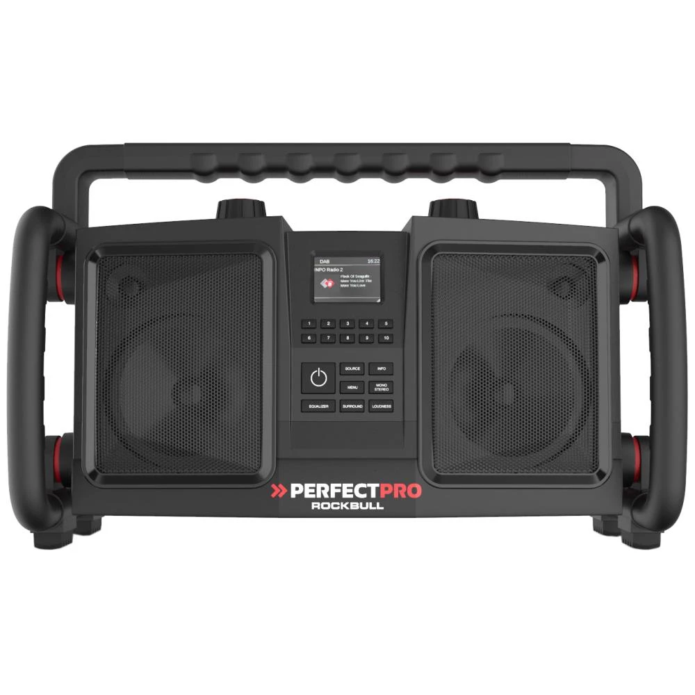 PerfectPro håndværkerradio ‘Rockbull’, genopl. PerfectPro håndværkerradio ‘Rockbull’, genopl.