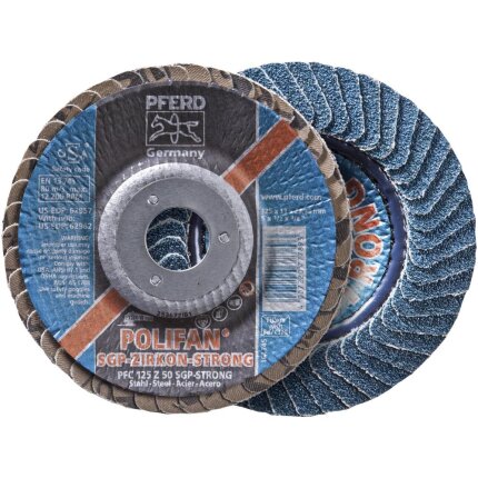 Pferd polifanskive PFC 125 Z50 SGP strong steel