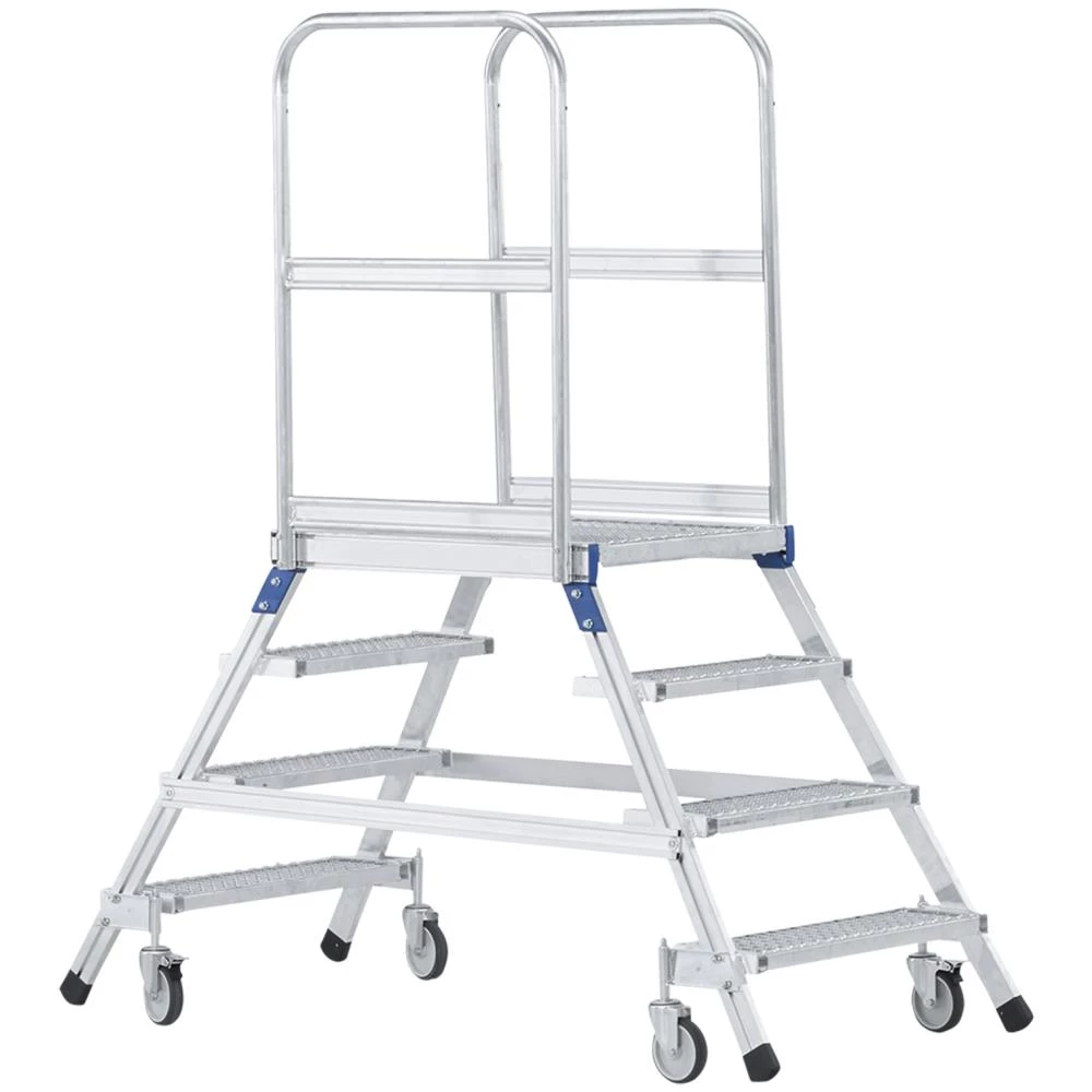 Arbejdsplatform 2-sidet m/gittertrin Arbejdsplatform 2-sidet m/gittertrin