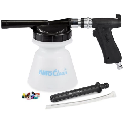 NiTo skumsprøjte inkl. strålerør 1,4ltr hvid