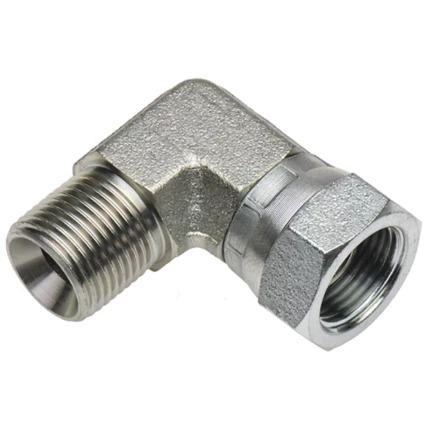 Hydraulisk vinkel 90° m/oml BMFK9 tommer