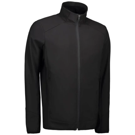 Softshelljakke 3-lags sort 0854 6XL