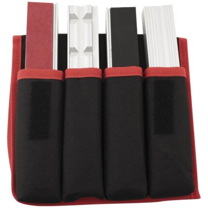 Alu kæber 4 sæt (100mm) inkl taske