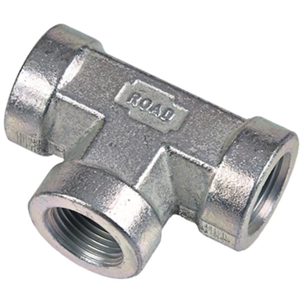 Hydraulisk tee BFFFC BSP indv. tommer