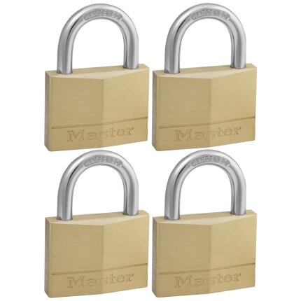 MasterLock hængelås 150EURQNOP 50mm 4 stk