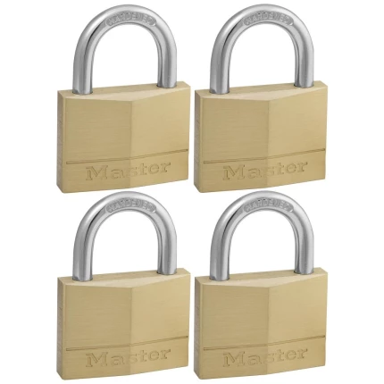MasterLock hængelås 150EURQNOP 50mm 4 stk