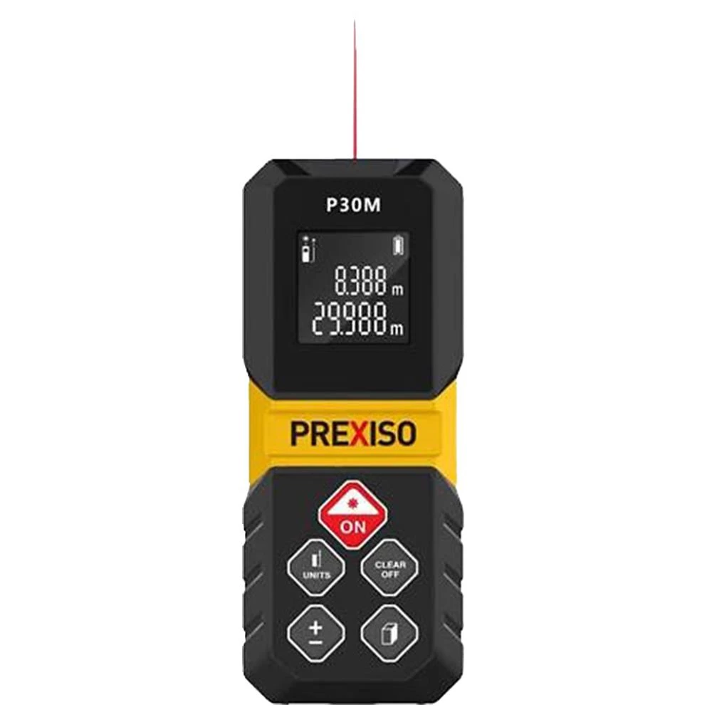 Prexiso P30M mini laser-afstandsmåler 0,2-30 mtr Prexiso P30M mini laser-afstandsmåler 0,2-30 mtr
