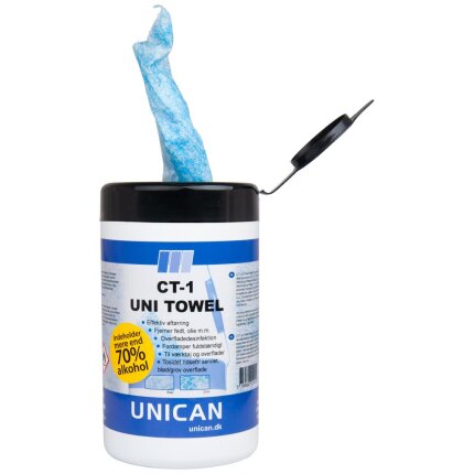 Unican CT-1 Uni Towel servietter m/sprit 80stk