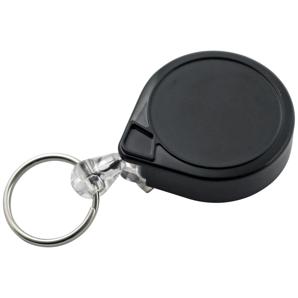Nøgleholder Key-Bak Mini-Bak sort m/svivelclip Nøgleholder Key-Bak Mini-Bak sort m/svivelclip