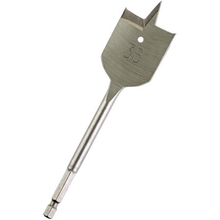 Fladbor 1/4″ 6kt skaft 36×152mm