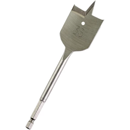 Fladbor 1/4″ 6kt skaft 36×152mm