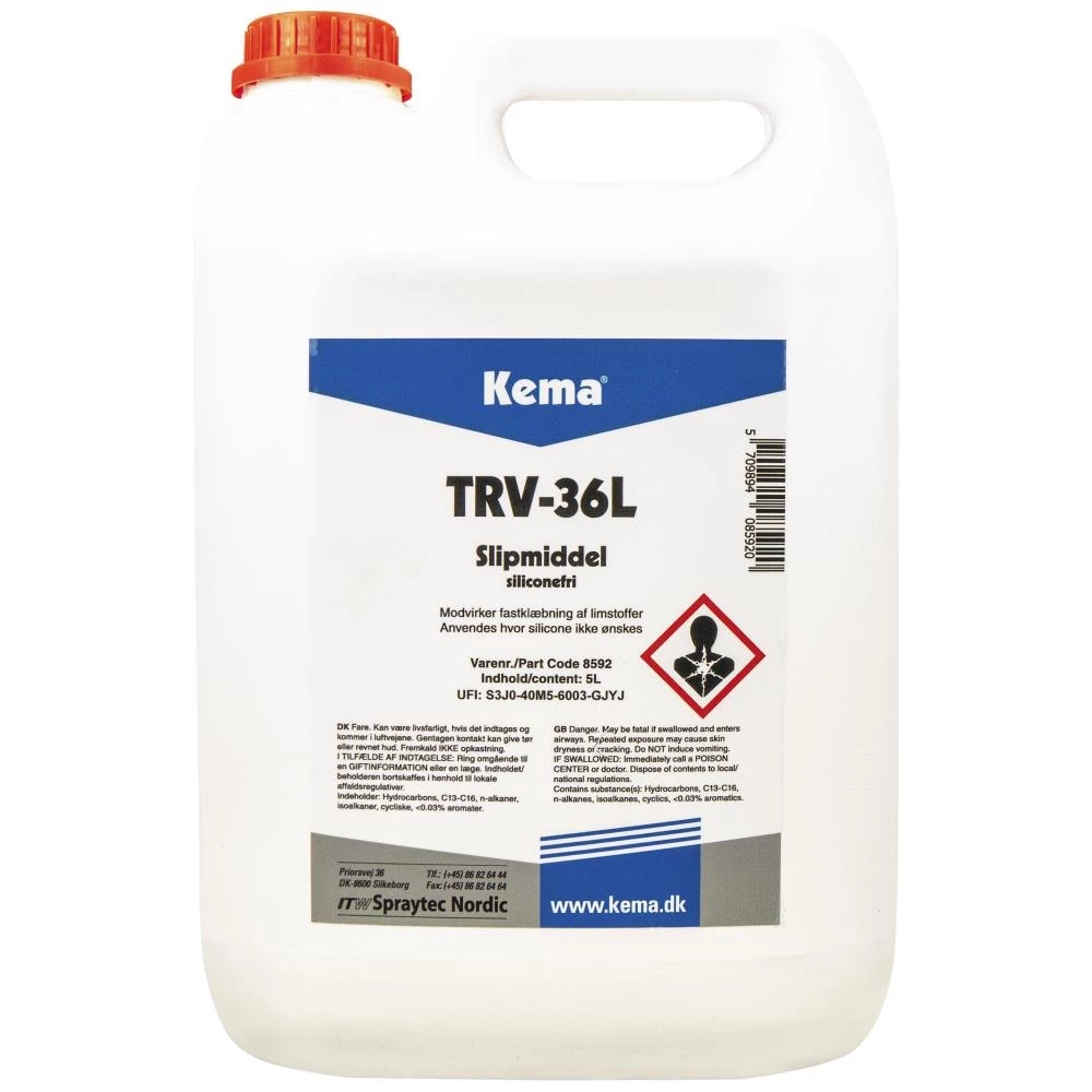Kema slipmiddel TRV-36L 5ltr Kema slipmiddel TRV-36L 5ltr