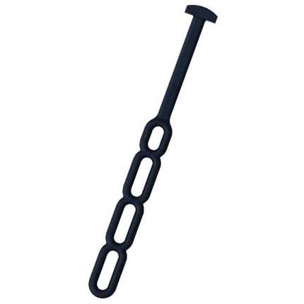 Unimer T285 T-gummistrop 285mm sort natur, 5stk